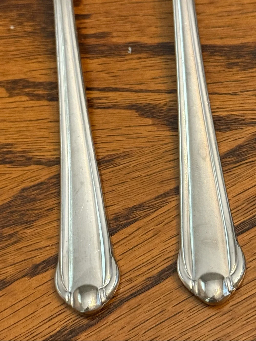 4 Mikasa CLASSICO SATIN Soup Spoons Stainless Steel Flatware 7 5/8”